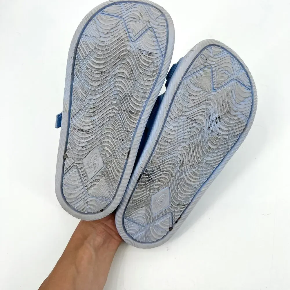 Chaco Chillos Sports Sandals Light Blue Big Kids Size 4 - Picture 6 of 7